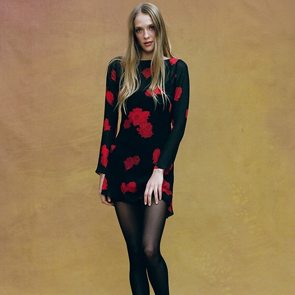 Realisation The Celeste Dress in Raven